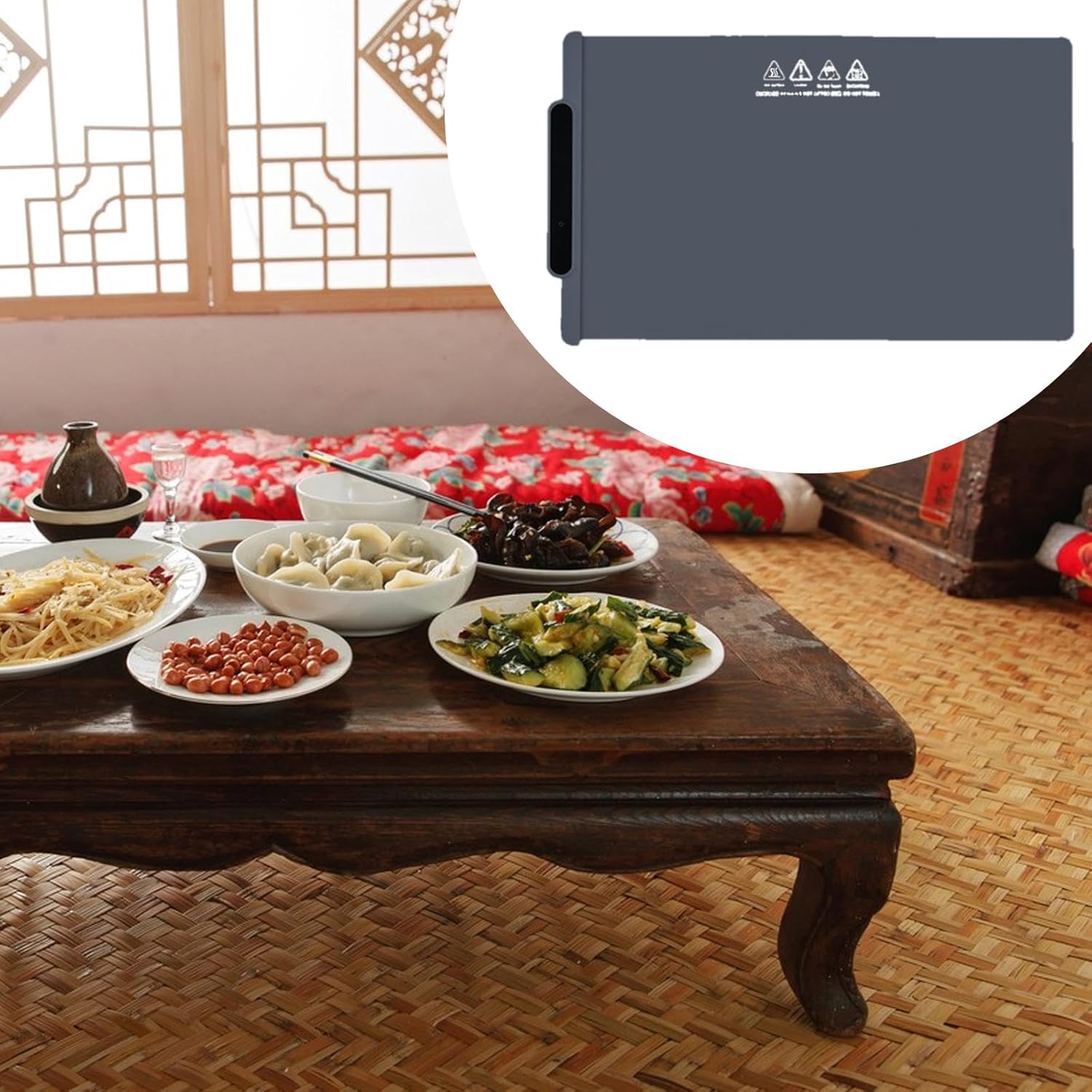 Amazon.co.jp: 【王道雑誌で紹介】保温プレート 高速電気保温トレイ 9